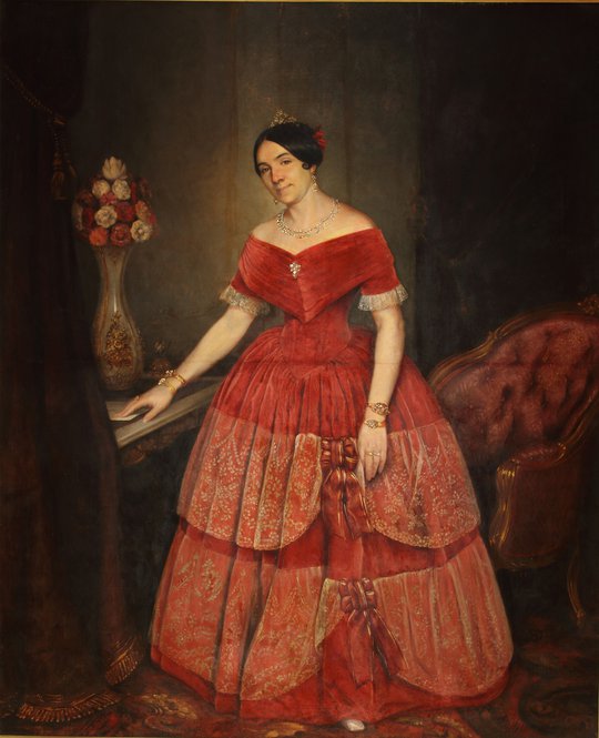 Portrait of Manuelita Rosas (Retrato de Manuelita Rosas)