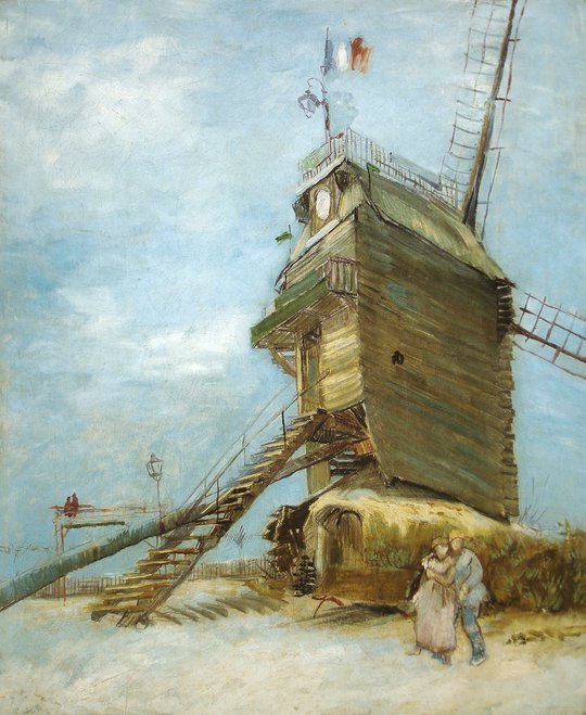 The Blute-Fin Windmill, Montmartre (Le Moulin de la Galette)