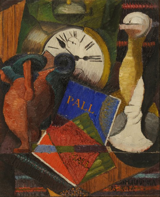 Composición con reloj (Composition with clock)